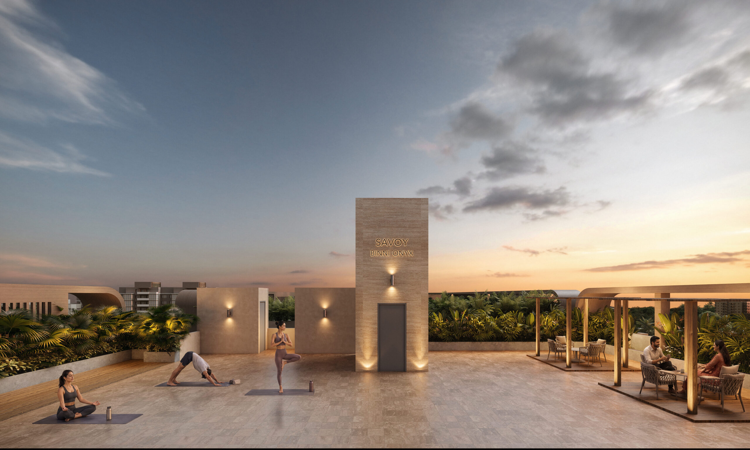 Roof Deck Area