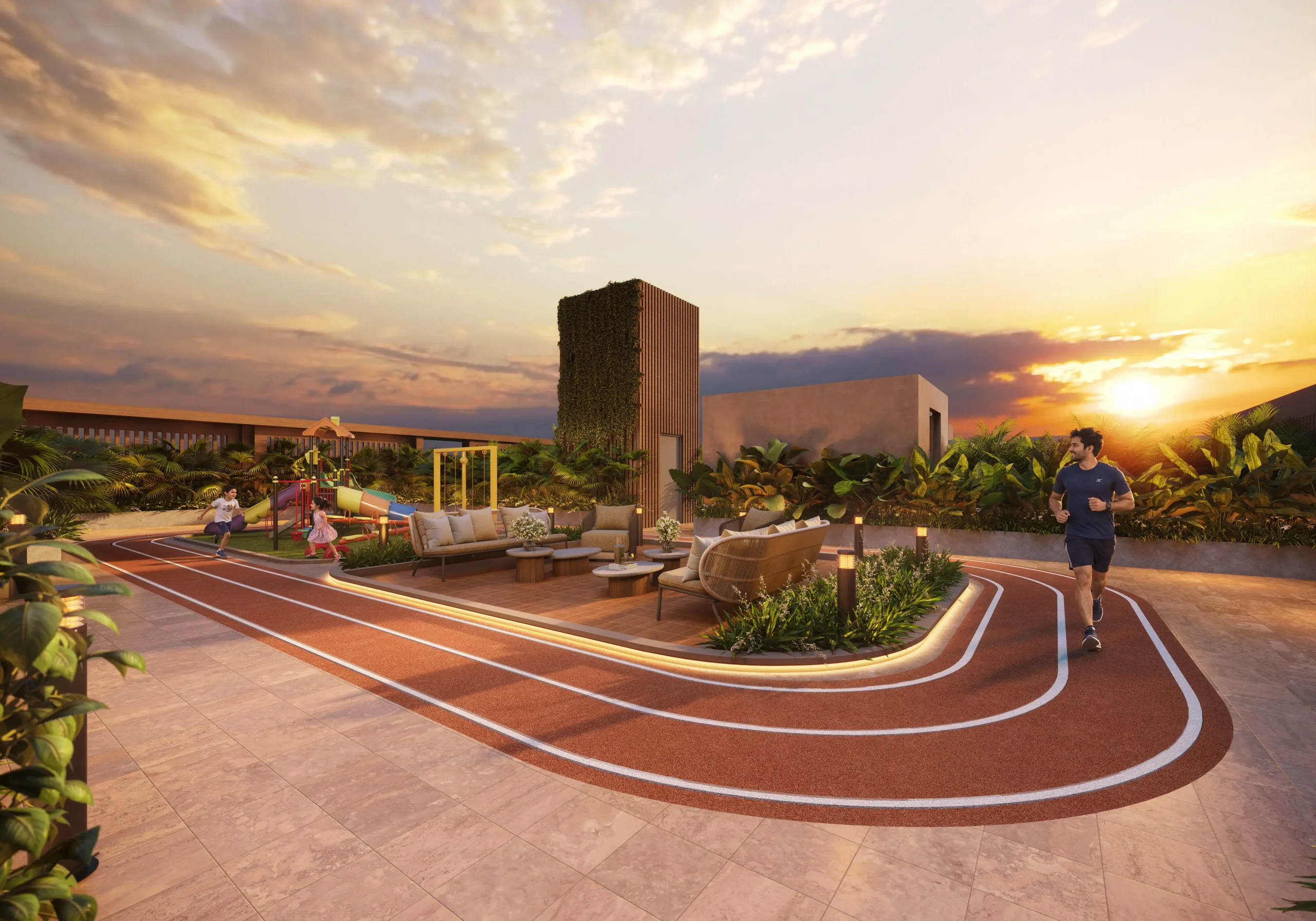 Roof Lounge + Kids Area