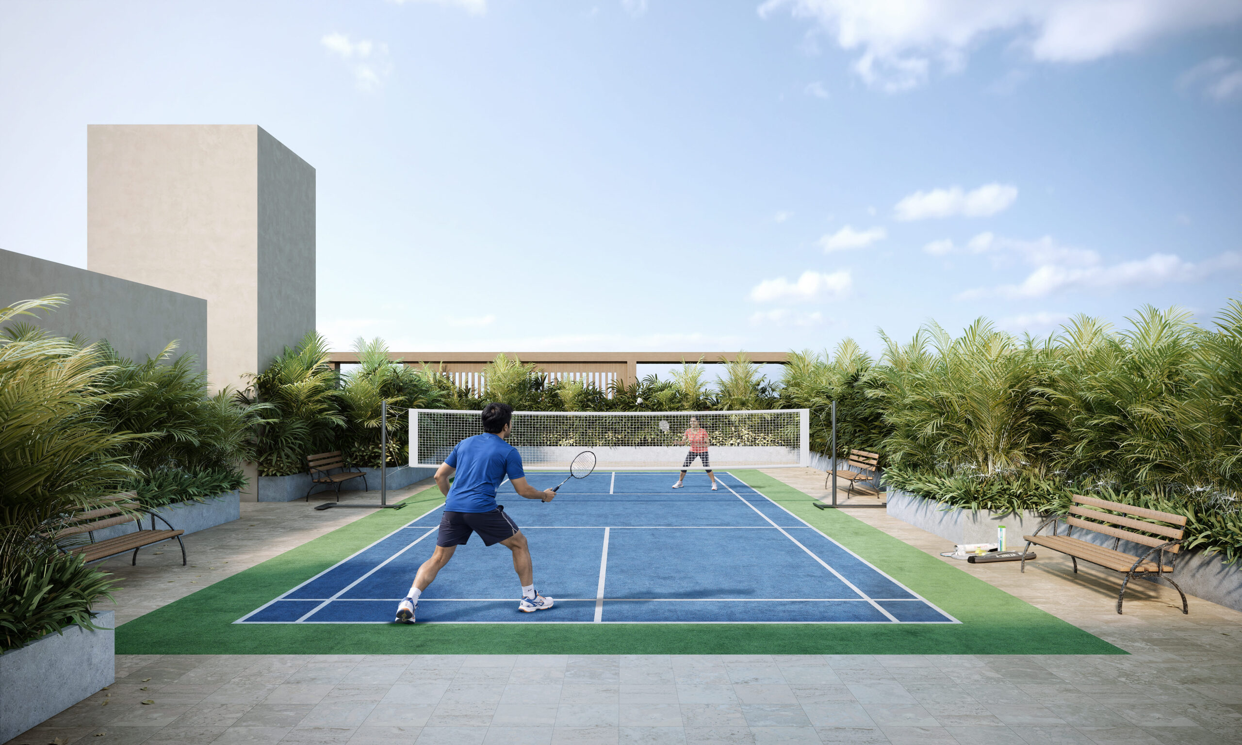 Roof Badminton
